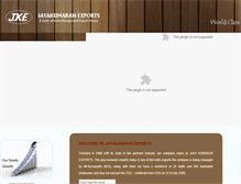 Tablet Screenshot of jayakumaranexports.com